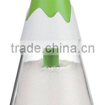 SINOGLASS trade assurance with snow mountain shape lid 220ml glass sugar jar