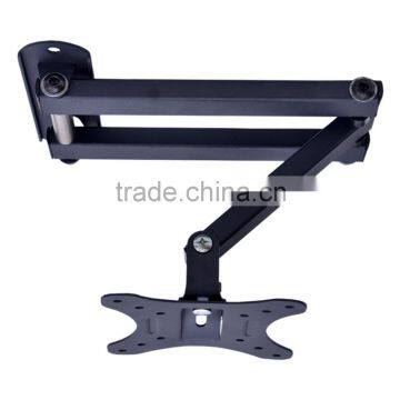 Adjustable Universal Articulating Tilt Swivel Plasma Sliding Arm Black Full Motion Steel LCD LED Flat TV Wall Mount photo-5