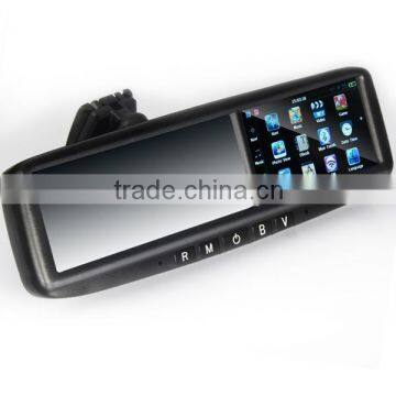 3.5inch Car Rearview Mirror GPS Navigation System and Nand Flash Memory photo-4