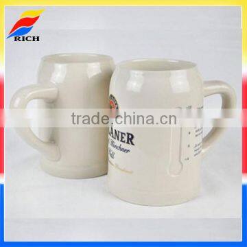 souvenir promotional ceramic old german beer mugs wholesale