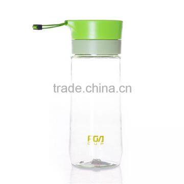 Space Cup Glass Transparent Lid Filter Plastic Cup Readily Cup Leak-proof Wide Mouth Plastic Water Bottle photo-2