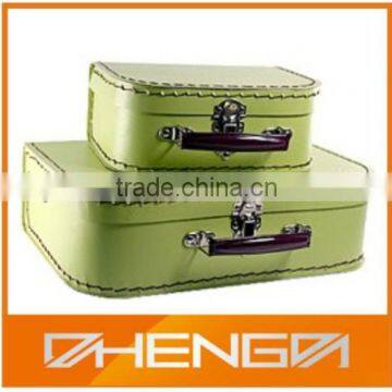 Hot Quality Customized Made-In-China cardboard kids paper suitcase (ZD2014-M026)