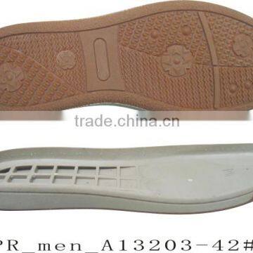 TPR Sole For Men's Casual Shoes and Flat Casual Shoes
