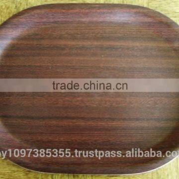 Oval Tray, Mahogany Tray, Natural Plywood Products, Anti-Slip Tray, Wooden Tray, Wooden Tray, Handle Tray, High Quality Products