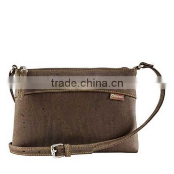 Boshiho new arrival item Eco-friendly Brown Cork woman lady handbag