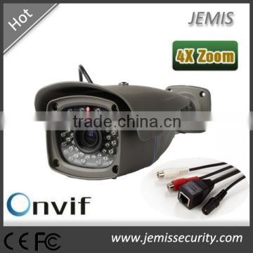 4X Auto Zoom Focus onvif network 2mp HD IR 1080P outdoor ip zoom camera