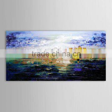 Wall hanging wholesale stretched canvas art canvas oil painting 51891