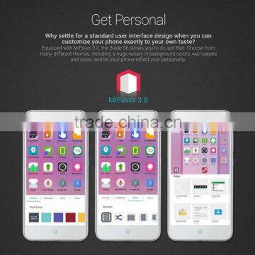 Original Qualcomm Octa-Core 1.5GHz 5 Inch 1280*720p Android 5.0 2G+ 16G 13.0mp 4G LTE Phone ZTE Blade S6 Mobile Phone photo-6