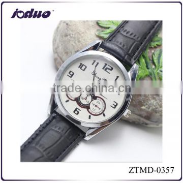 High Quality Men Sports Dial Leather Watches