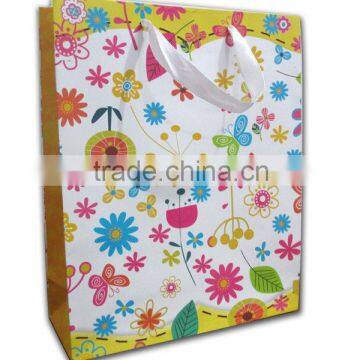 gift shopping bag print