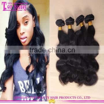 Qingdao Top Beauty 7A Virgin Hair Mocha Brazilian Hair Body Wave