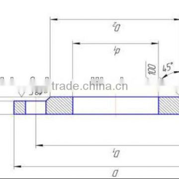 gost 12820-80 forged pn6 plate flange