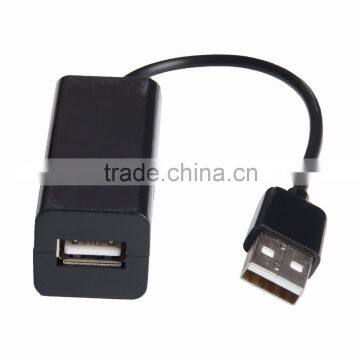 Mini Portable Multi Adapter High Speed 4 Port Splitter USB 2.0 Hub