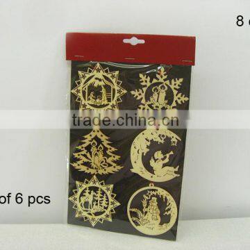 Christmas Wooden Hanging Wooden Hanging Christmas Wooden Decoration