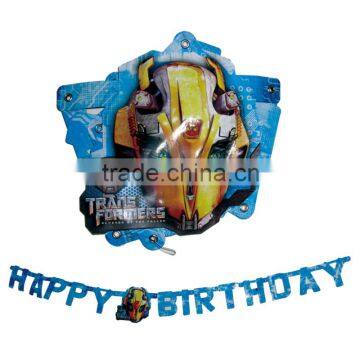 Flags of Happy Birthday Hanging Banner Suppliers photo-2