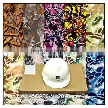 Liquid Image 40x50 Package NO.X5CA20V1 water transfer printing film & camo patterns hydrographic film & hydro dipping film