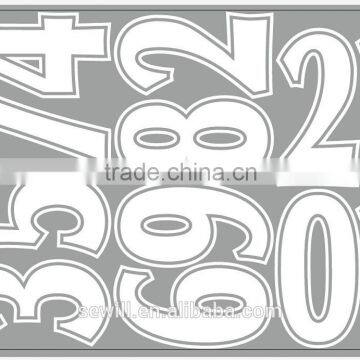 Popular Soccer Heat Transfer Numbers in Any Size