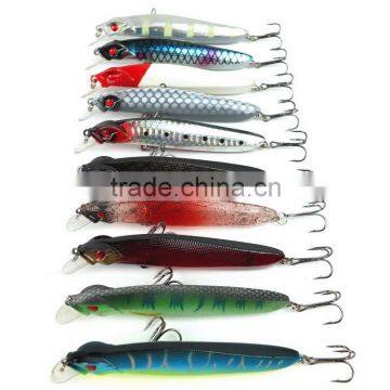 Artificial Bait Minnow Fishing lures 7.5g/10CM Fishing Tackle Pesca 3d eyes