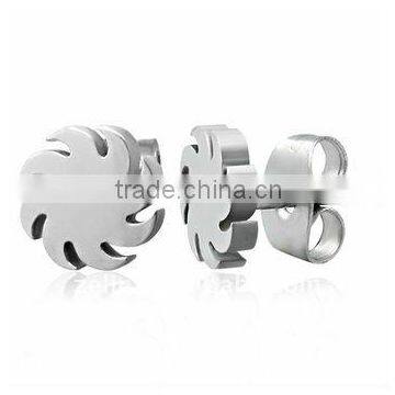 surgical stainless steel ear studs with tribal sun body jewelry piercing