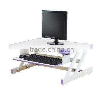 2015 New Model Height Adjustable Desk Standing Design Office Desk photo-3