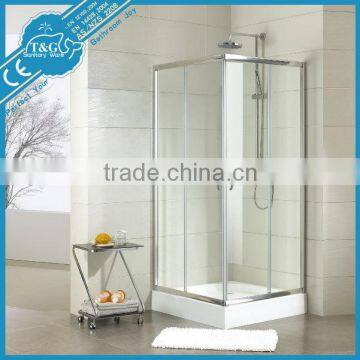 China Wholesale Custom square shower enclosure with zinc alloy