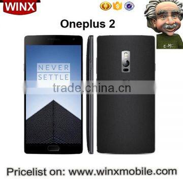 New Original Oneplus 2 two Mobile Phone 4GB RAM 64GB ROM Snapdragon810 Octa Core 5.5" Android 5.1 4G FDD LTE Fingerprint ID