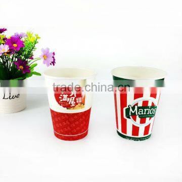 12OZ Disposable Custom Printed Hot Drink Soup Paper Cups photo-4