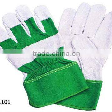 2012 Newest working gloves leather safety gloves