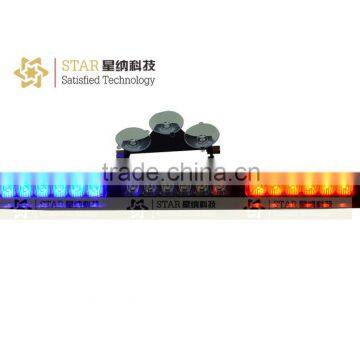 3W*18 LED auto strobe light visor lighting