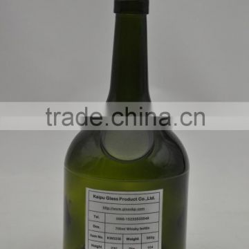 KW0256 hot bottle 700ml whisky bottle with screw