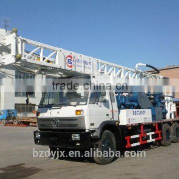 300m mobile water well drilling rig