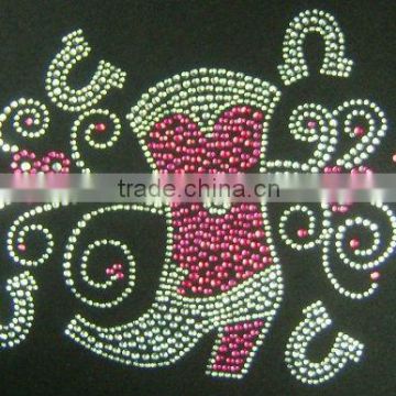 cowgirl boots for garment rhinestone