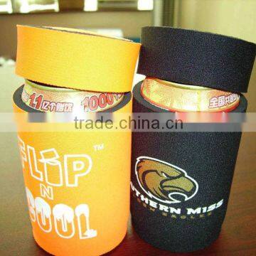 Neoprene fully insulated beer can cooler holder