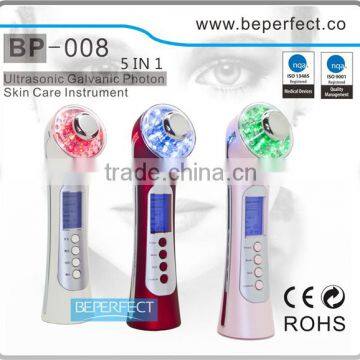 Reduce pore size 5 in 1 skin renewal device portable beauty device