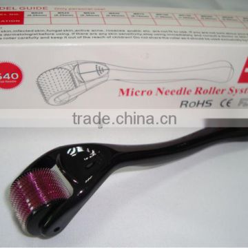 2014 Popular design 1.0mm ZGTS 540 derma roller microneedle skin roller on alibaba market -L005