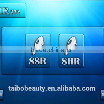 Remove Diseased Telangiectasis Portable Home Use Ipl Shr Vertical Hair Removal Machine For Beauty Spa Salon Speckle Removal