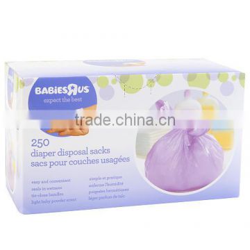 Transparent / clear Very cheap Baby nappy sacks