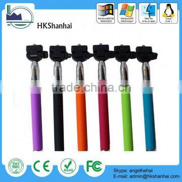 gift item high quality wireless selfie monopod / how to selfie with monopod with low price