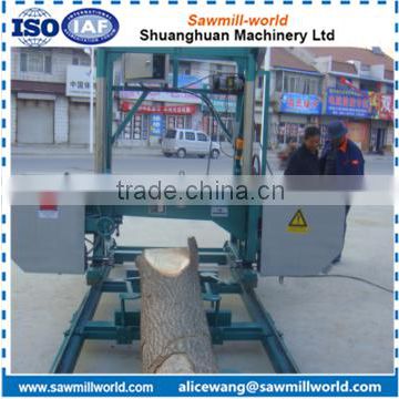 horizontal wood band sawmill machine export to India before