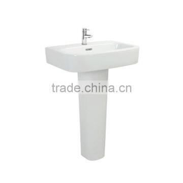 Hot selling full pedestal washhand basin sink