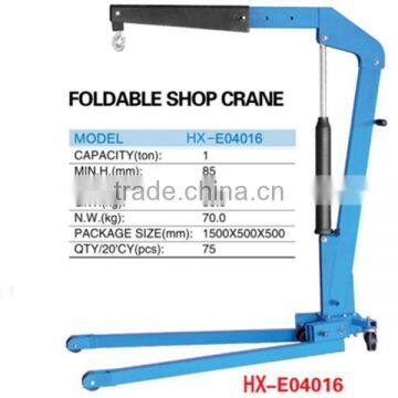 1TON Manual shop crane foldable