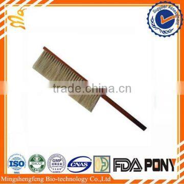 wooden handle bristle/horsehair bee brush