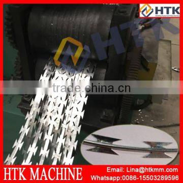 Automatic razor barbed wire making machine(factory hot sale)