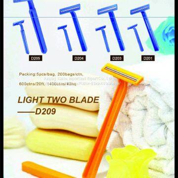 Twin Blade Disposable Razor, Triple Blade Shaving Razor photo-4