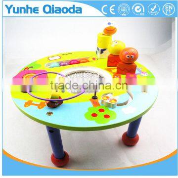 Wooden Activity Percussion Instruments Table Educational Wooden Toy photo-3