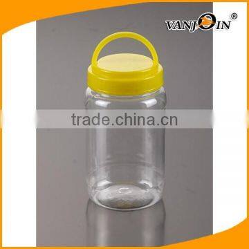 300ml plastic Cap Clear round PET Cosmetic Plastic Jars