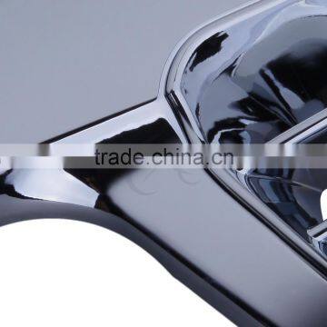 Chrome Saddlebag Scuff Covers Trims For Honda GL1800 GOLDWING 2001-2011 New photo-2