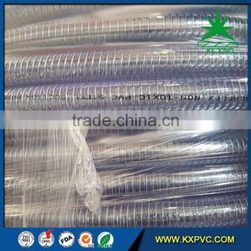 HOT SALE Custom Size Industry Pvc Steel Wire Water Suction Hose photo-4