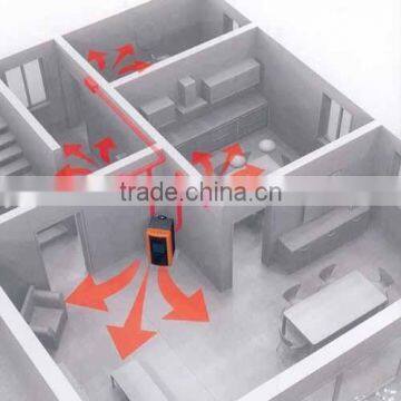 ZLKF14 Cast Iron 3 Room-use Pellet Stove/fireplace photo-2