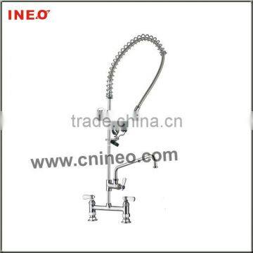 Commercial Copper Material Restaurant Or Hotel Kitchen Faucet(INEO is professional on commercial kitchen project)